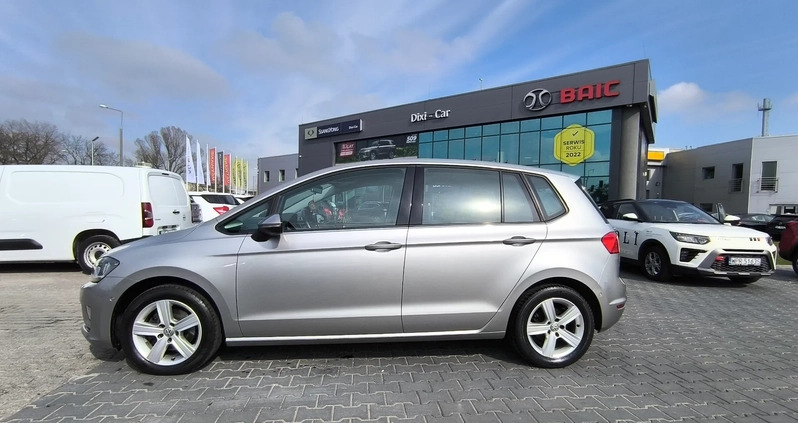 Volkswagen Golf Sportsvan cena 44900 przebieg: 156000, rok produkcji 2015 z Dziwnów małe 254